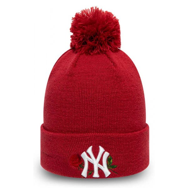 New Era MLB TWINE BOBBLE KNIT KIDS NEW YORK YANKEES Díčí zimní čepice