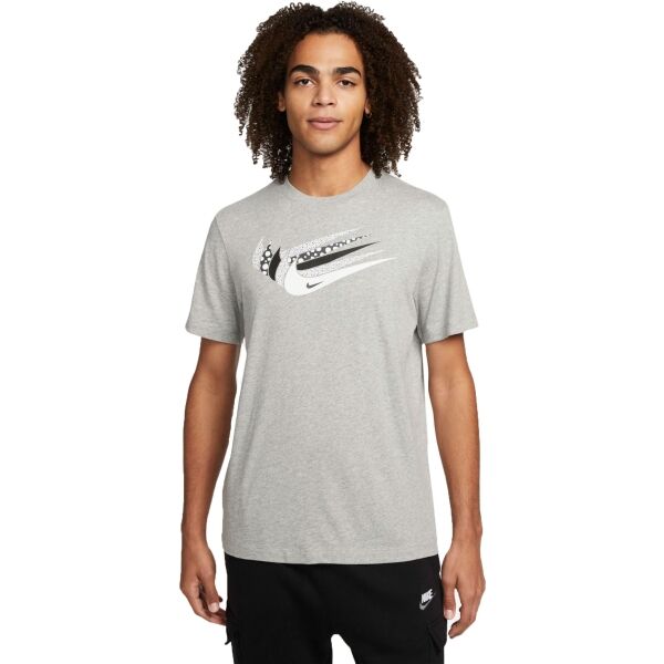 Nike NSW 12 MO SWOOSH TEE M Pánské tričko