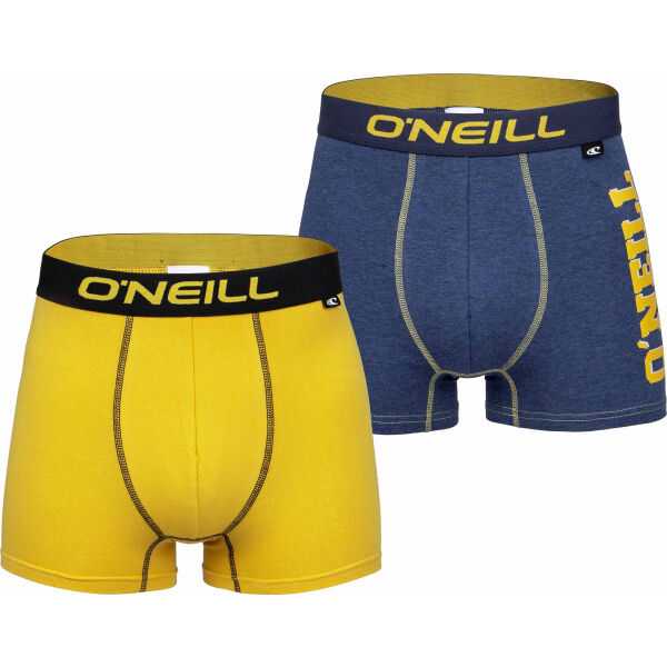 O'Neill BOXER SIDE LOGO&PLAIN 2PACK Pánské boxerky