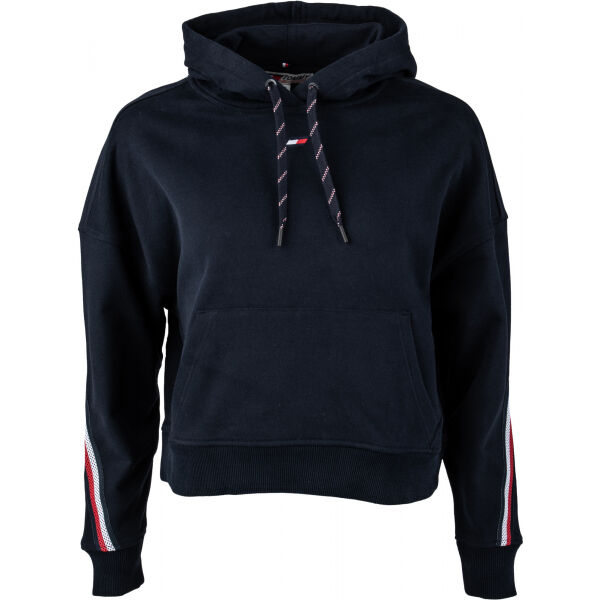 Tommy Hilfiger RELAXED TAPE HOODIE LS Dámská mikina