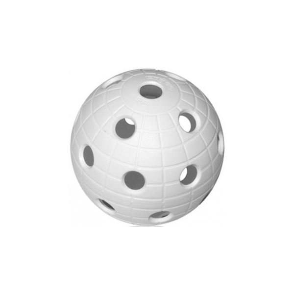 Unihoc MATCHBALL CRATER WHITE Florbalový míček