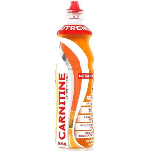 Nutrend CARNITINE ACTIVITY DRINK CAFFEINE 750 ML POMERANČ Sportovní nápoj